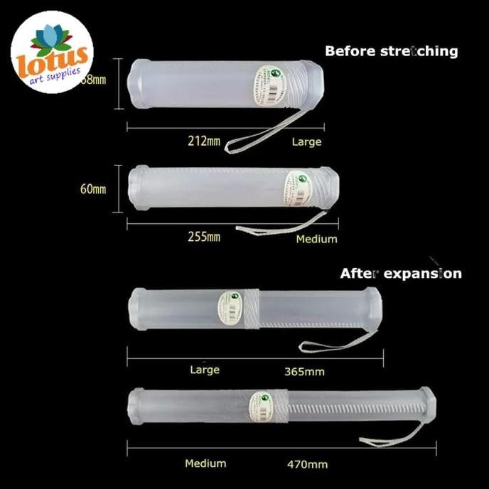 

ready V-TEC Extendable Drafting Tube Holder / Tabung Ulir Kuas Pensil Kertas