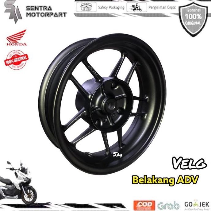 Velg pelek racing belakang adv 150 adv150 hitam original