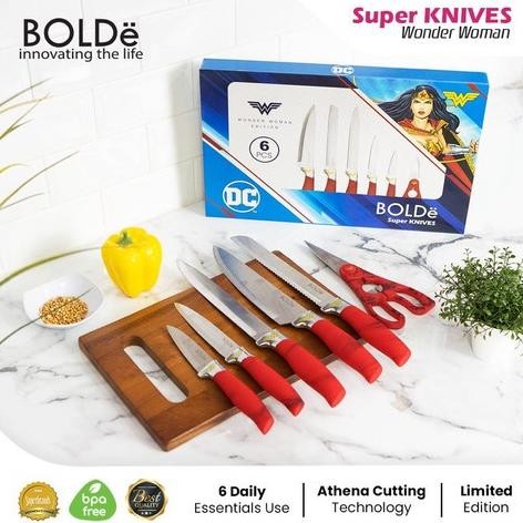 Super Knive Set Wonder Woman Bolde  Viral