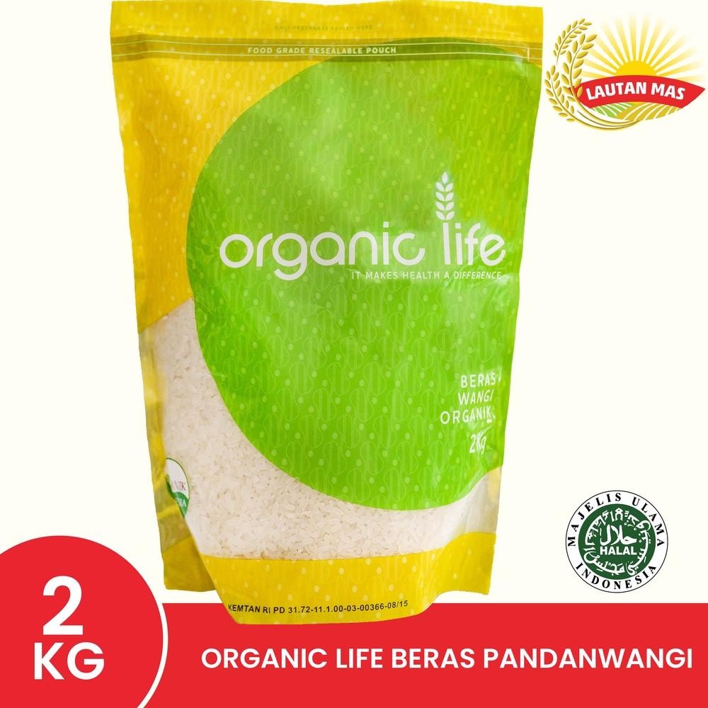 

ready Organic Life Beras Pandan Wangi 2KG murah