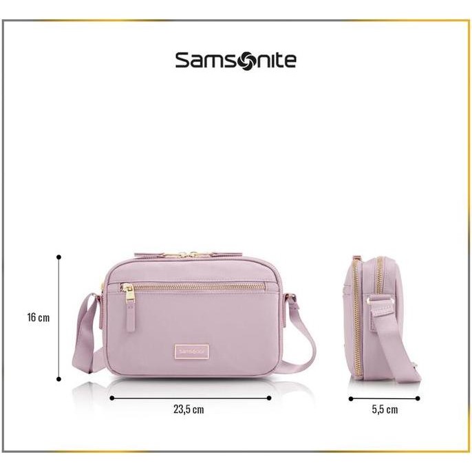 Murah Samsonite Aquarius Crossbody Bag - Pink