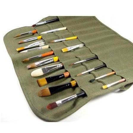 

ready Tas Kuas Melukis: Tempat Menyimpan Kuas Cat Air / Cat