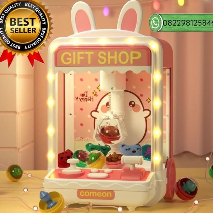 Grosir Mainan Edukasi Anak Mesin Capit Claw Machine / Mesin Capit Boneka
