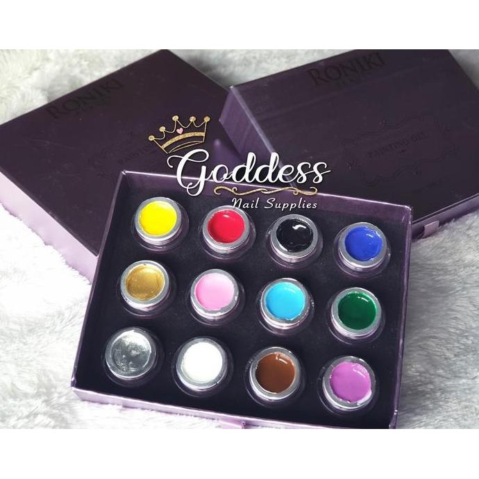 ready RONIKI PAINTING GEL SET RNK SET