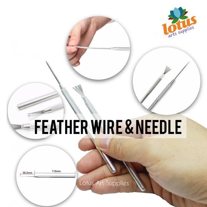 

ready Feather Wire & Needle Texturing Clay Tools