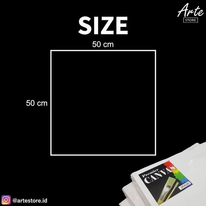 

ready Kanvas Lukis 50 x 50 cm