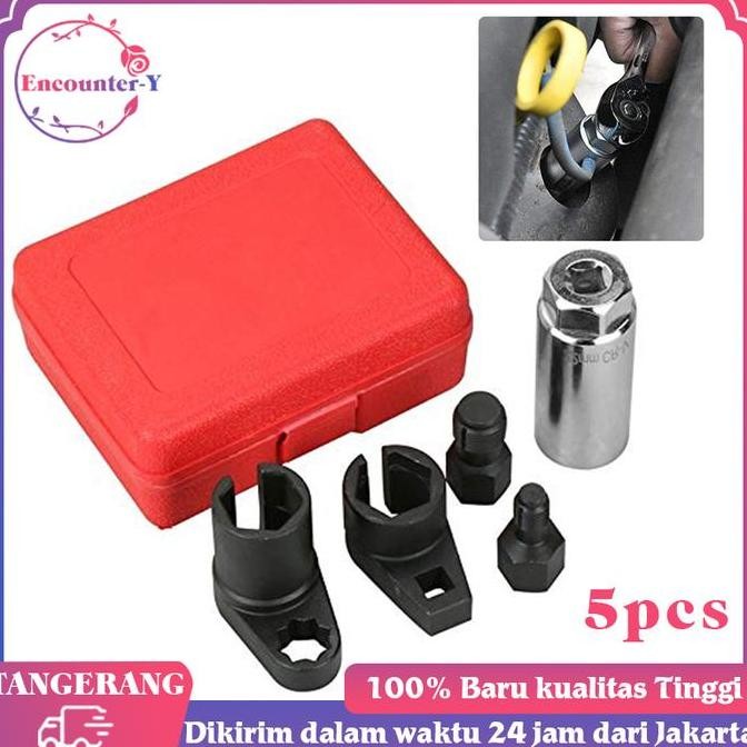 Tersedia 5pcs Kunci Oksigen Sensor / Kunci O2 Sensor / Kunci Sensor Oksigen