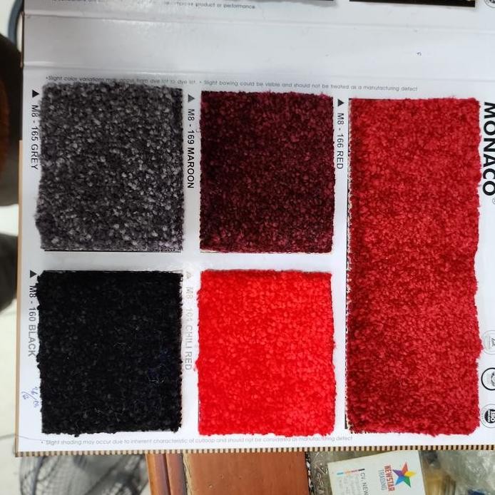 ready Karpet Monaco karpet polos roll karpet rumah roll karpet kantor roll