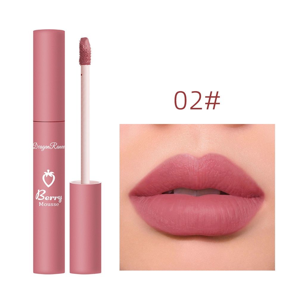 New Lipstick Waterproof Non-Fading Velvet Matte Lip Gloss Nude Lipstick