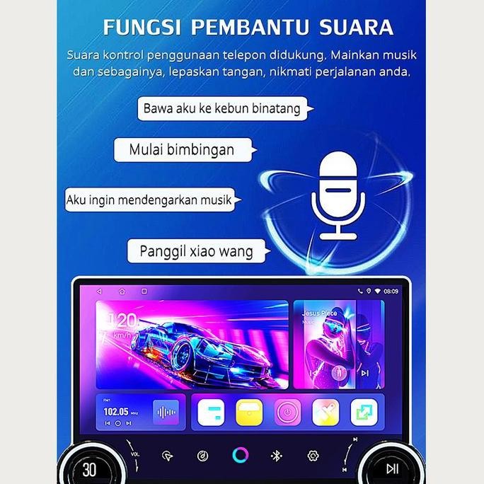 ready 4G+64G IPS Screen Head Unit android 7/9/10/11.8 Inch Car Android 13 Navigasi Untuk TOYOTA Daih