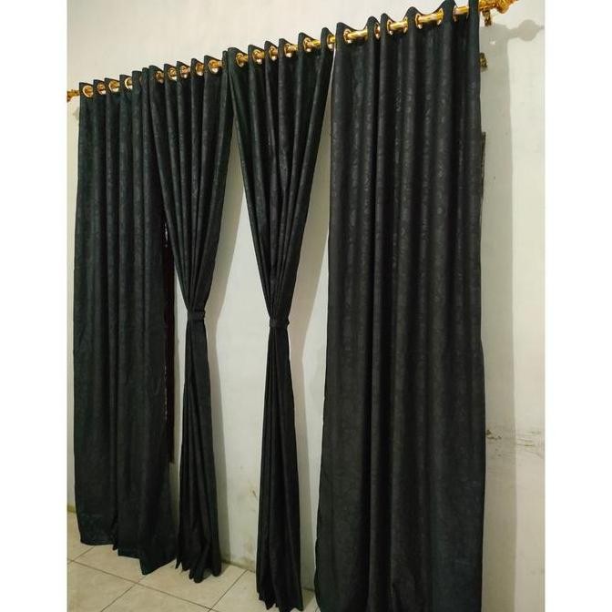 GORDEN SMOKRING 12 RING 6 GELOMBANG/ GORDEN POLOS AESTHETIC EMBOS HITAM ELEGAN/ GORDEN JENDELA/ GORD