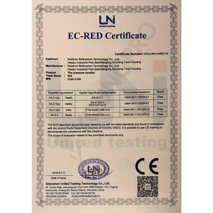 Youngpro Optimus - Pengukur Tekanan Ban Internal Sensor - TPMS