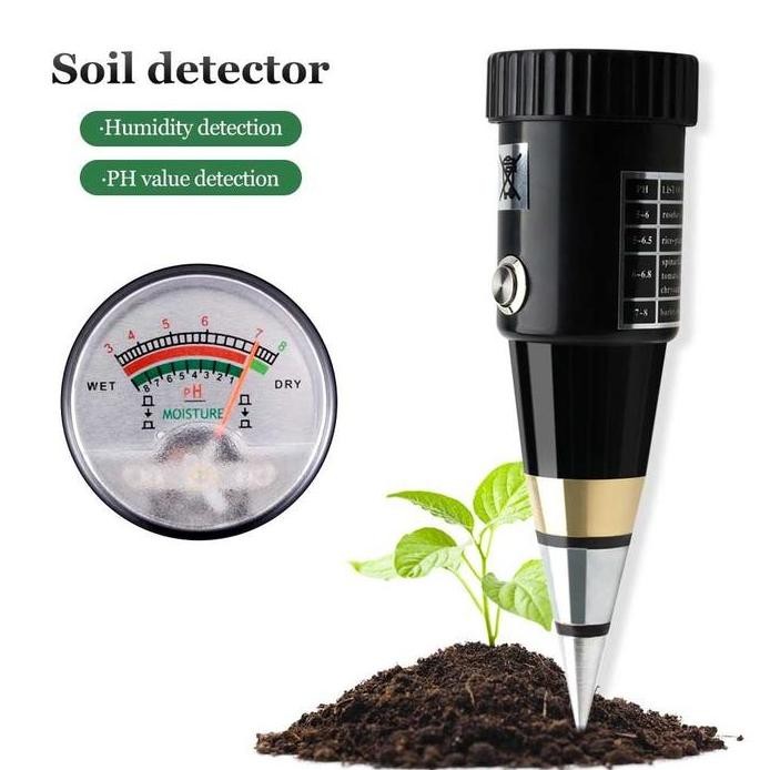 Alat ukur PH Meter Tanah 3-4in1 Soil Analyzer TDS Digital Tester PPM EC Kualitas Air