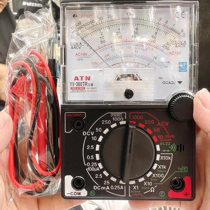 Multitester ATN YX360TReb Multimeter Analog YX-360TReb Tester YX 360 TReb