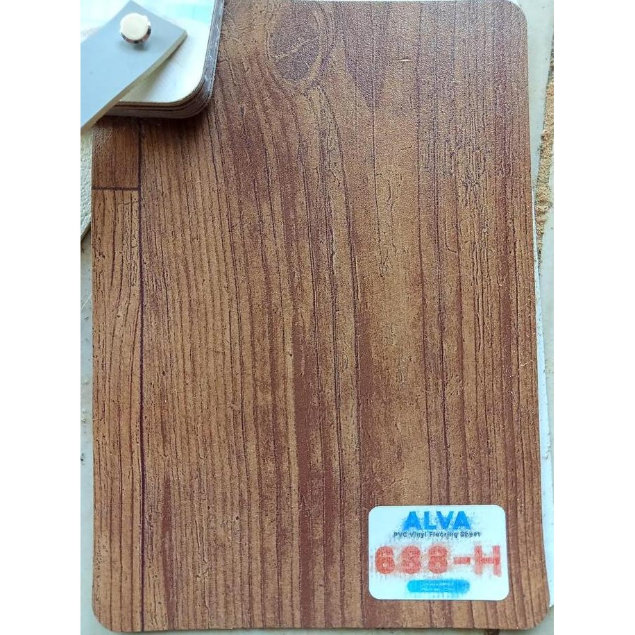 ready Lantai Vinyl karpet Korea Vinil - Vynil Kayu embossed