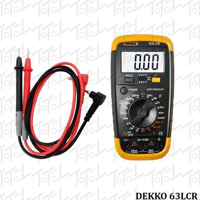 Dekko 63LCR / LCR Meter Digital