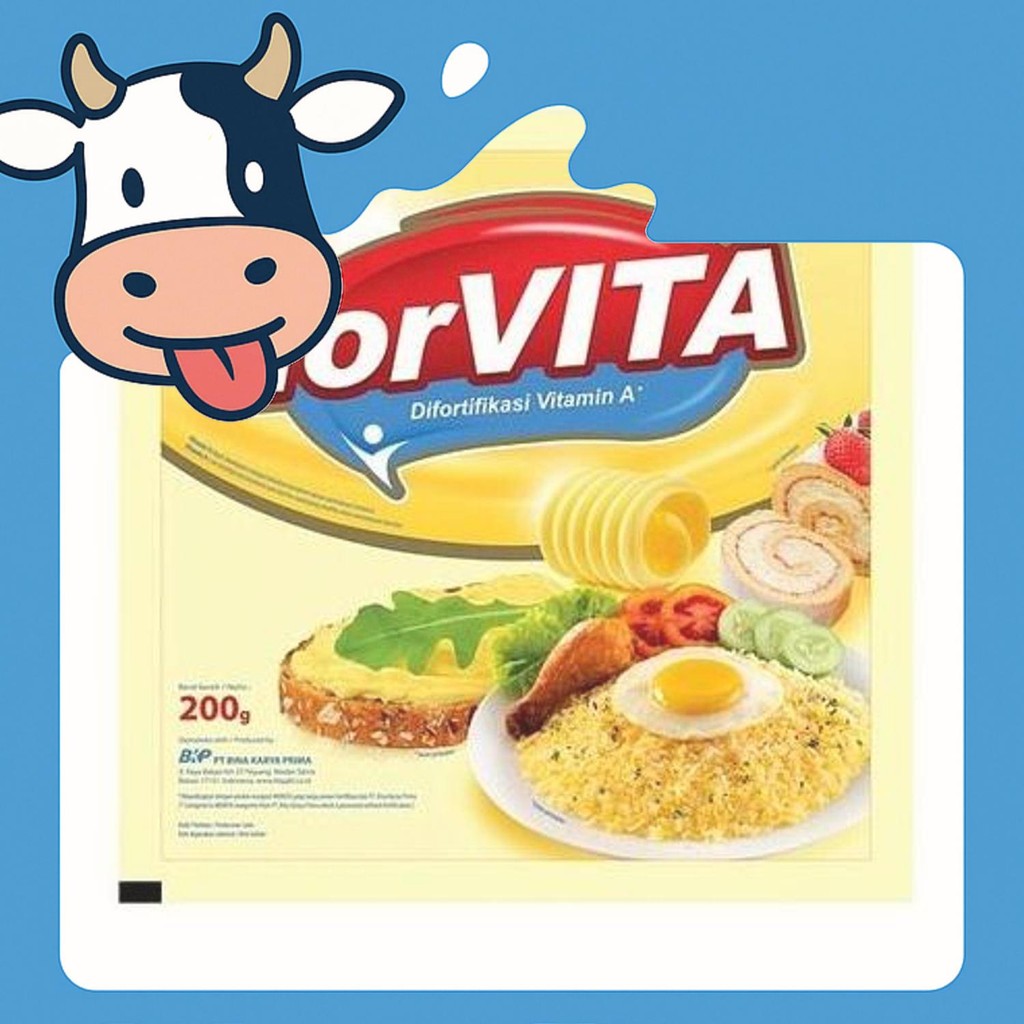 

Terbaru Forvita Margarin Mentega 200 G Paket 7 Pcs