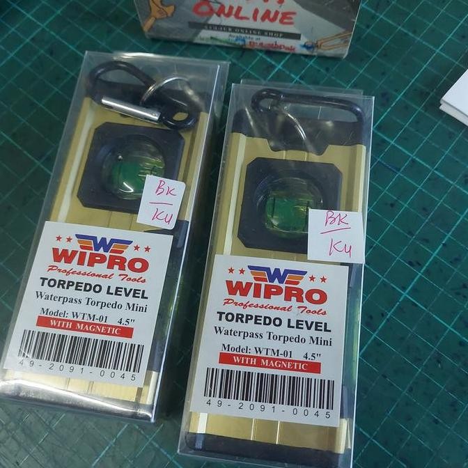 Waterpass magnet mini saku Wipro 4.5 inch