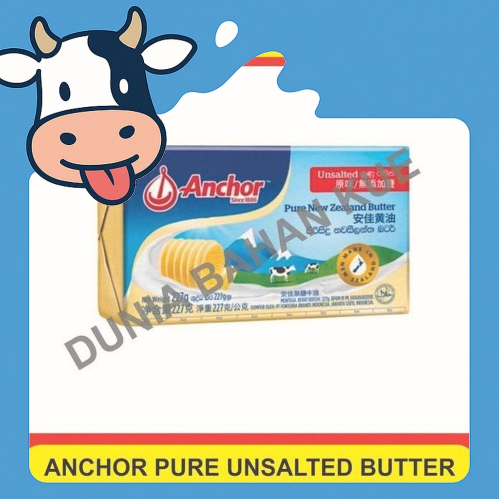 

Kualitas Terbaik Anchor Pats Unsalted Butter 200 Gr