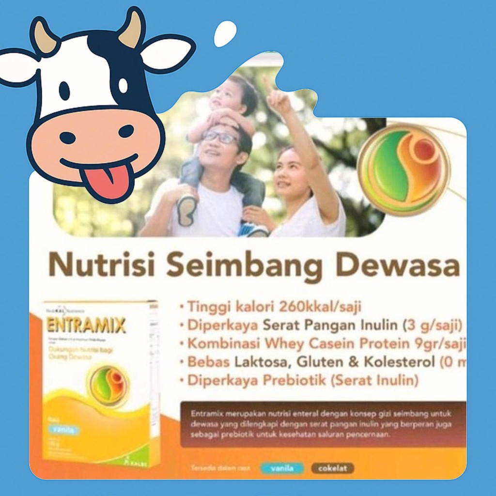 

Entramix Vanilla / Coklat 174Gr