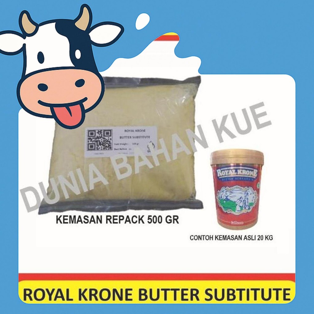 

Royal Krone Kron Mentega Butter Subtitute Pengganti Mentega 500 Gr