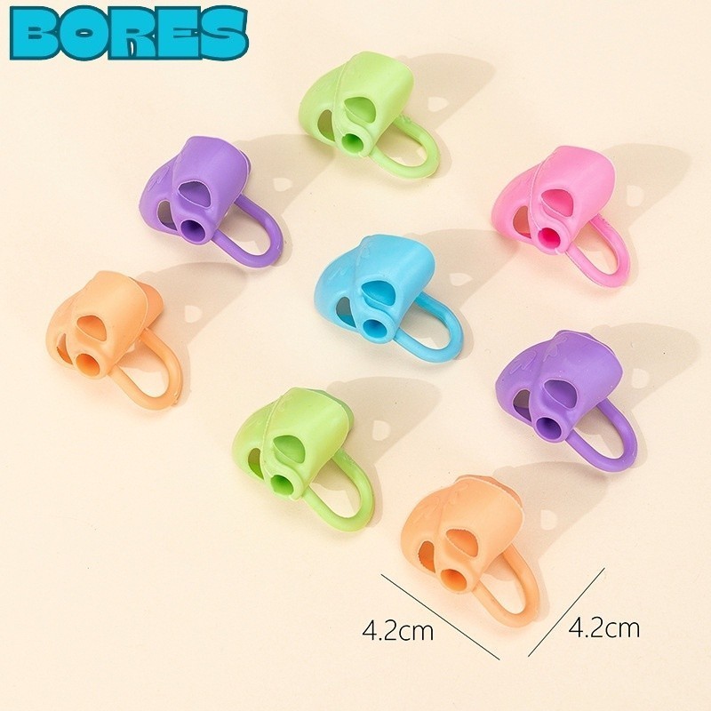 

BORES Pencil Grip Alat Bantu Tulis Anak Tk 3 Jari Posture Corrector Tool Alat Membantu latihan Belajar menulis Pegang Pensil 3jari Silikon Dengan Benar