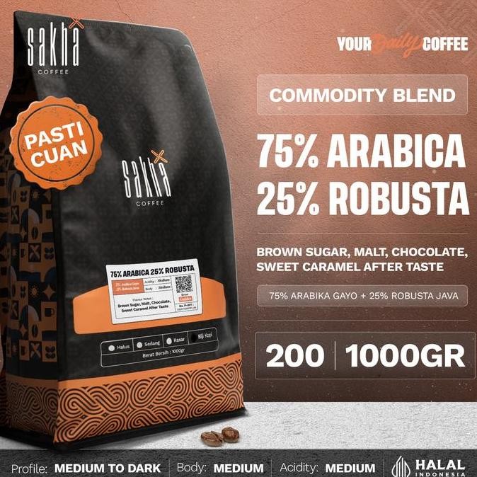 

[[ VELCRO / BIJI KOPI 75% ARABICA CREMA ESPRESSO BLEND BY SAKHA COFFEE ROASTERY BEST SELLER