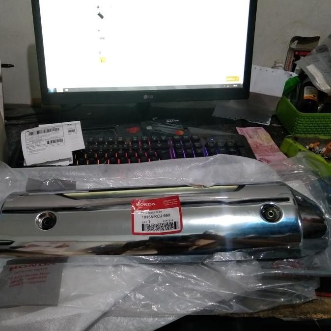 Grosir Cover Knalpot Honda Tiger Revo Ori 18355-Kcj-660