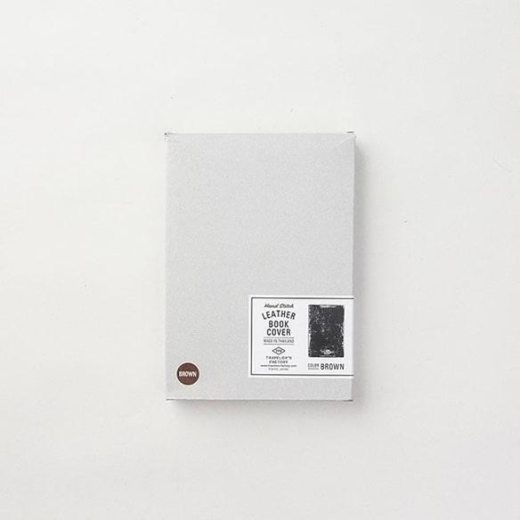 

[[ XIAMUNG / TRAVELER'S FACTORY LEATHER BOOK COVER A6 BROWN BEST SELLER