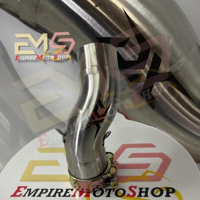 Murah Dx Generation Pipa Slip On Zx25R Zx 25 R Zx 25R Inlet 51Mm Link Pipe