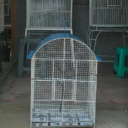 Kandang burung kawat ram gantung buat burung parkit dan love bird