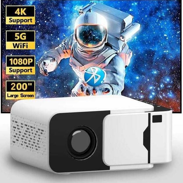 Baru Proyektor Mini T5 Projector Android Proyektor Portable