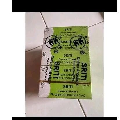 FLASH SALE SRITI cream Antiseptic 1 box (salep sriti 25 pcs) / Cream Sriti / Salep Sriti Original BP