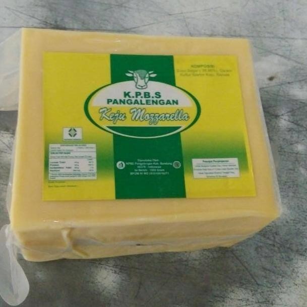 

(Expert) Keju Mozzarella KPBS Pangalengan, 1Kg ( Harga reseller)