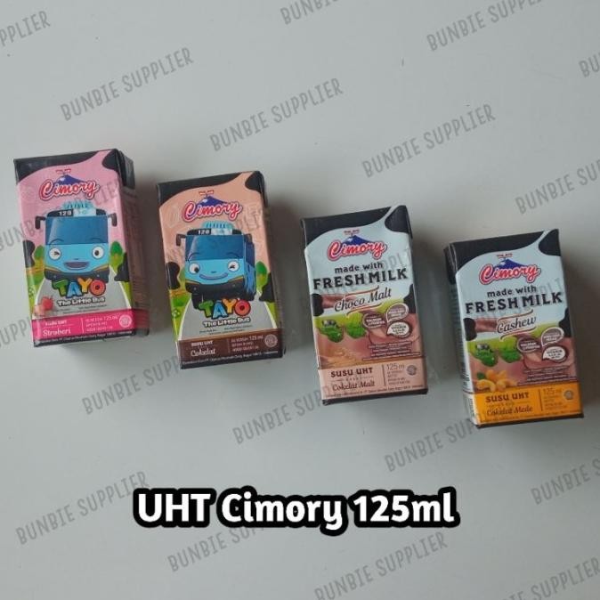 

(Expert) Susu Cimory UHT Fresh Milk Tayo 125ml Karton Isi 40 pcs (Rasa Cokelat dan Stroberi)