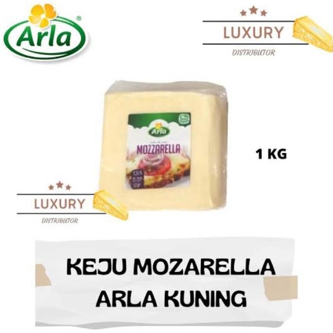 

(Expert) Keju Mozzarella Arla Kuning 1kg Mozzarella Chesee 1kg