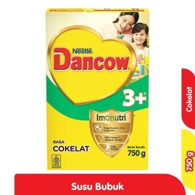 

(Expert) Dancow 3+ cokelat 750 gr expired 2025 akhir