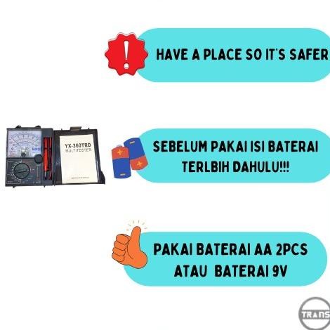 (Expert) MULTI TESTER 360/AVO METER SMART / MULTITESTER BESAR/DIGITAL/KECIL / MULTITESTER ANALOG
