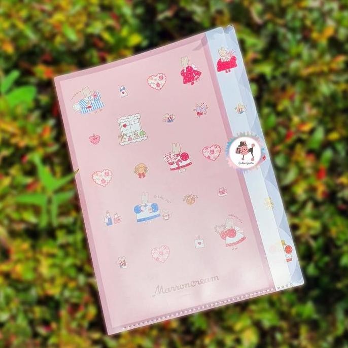 Sanrio Marron Cream A4 Clear File