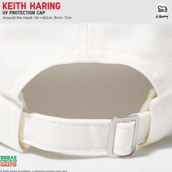 Murah Uniqlo Keith Haring Uv Protection Cap Topi Pop Art Radiant Baby Iconic