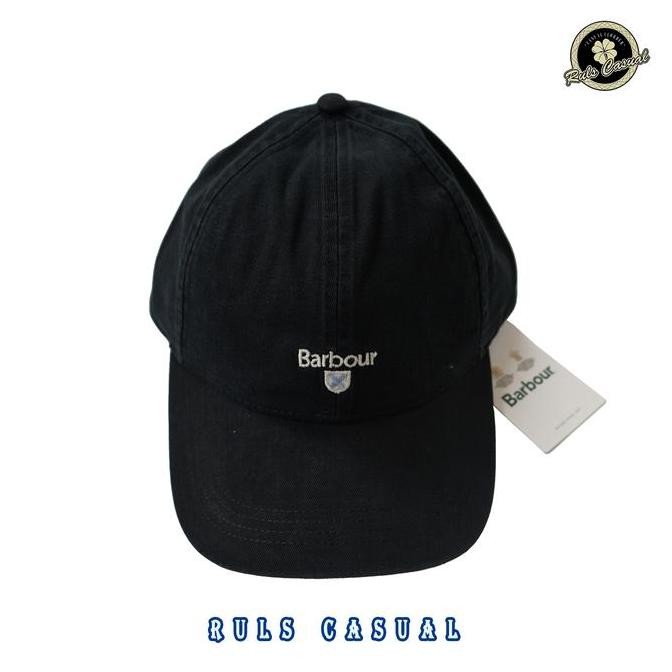 Grosir Cap Barbour Cascade Baseball Black