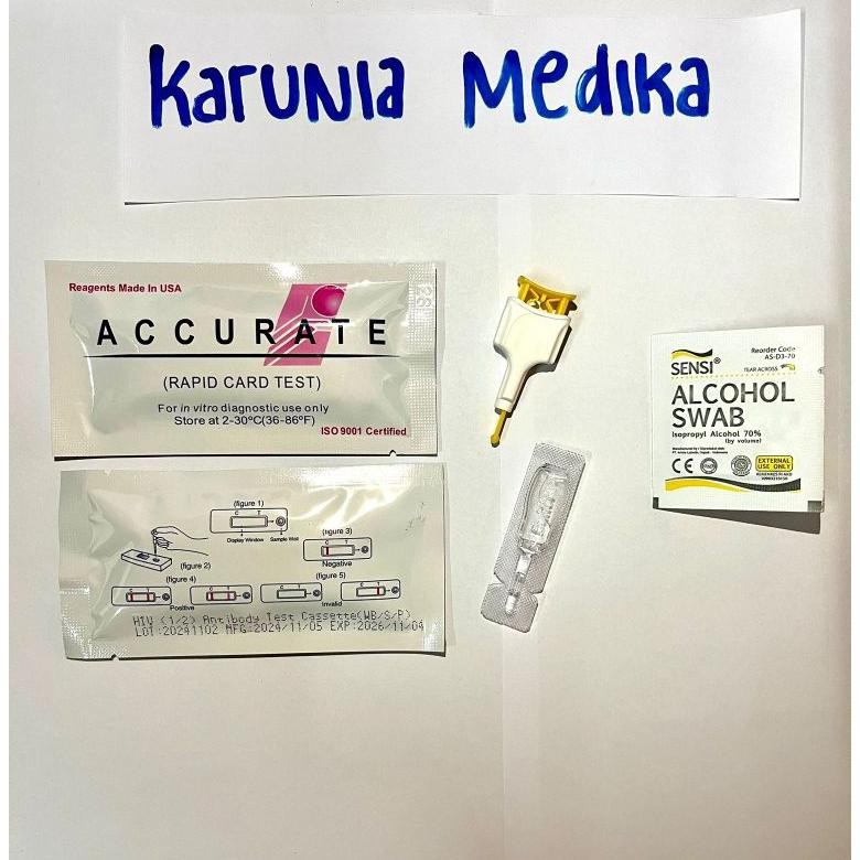 HIV / Alat Test Hiv Rapid - One Step Hiv Test Kit Lengkap terlaris