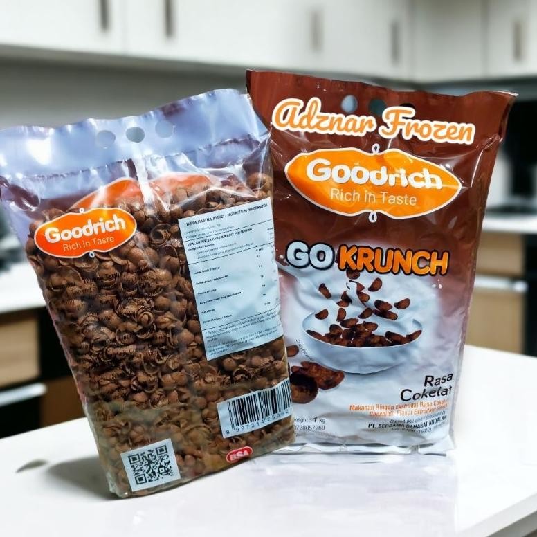 

Go Krunch Rasa coklat 1kg / Coco crunch goodrich Coklat
