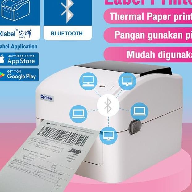 Printer Barcode Thermal Label Printer Xprinter Xp4601B A6