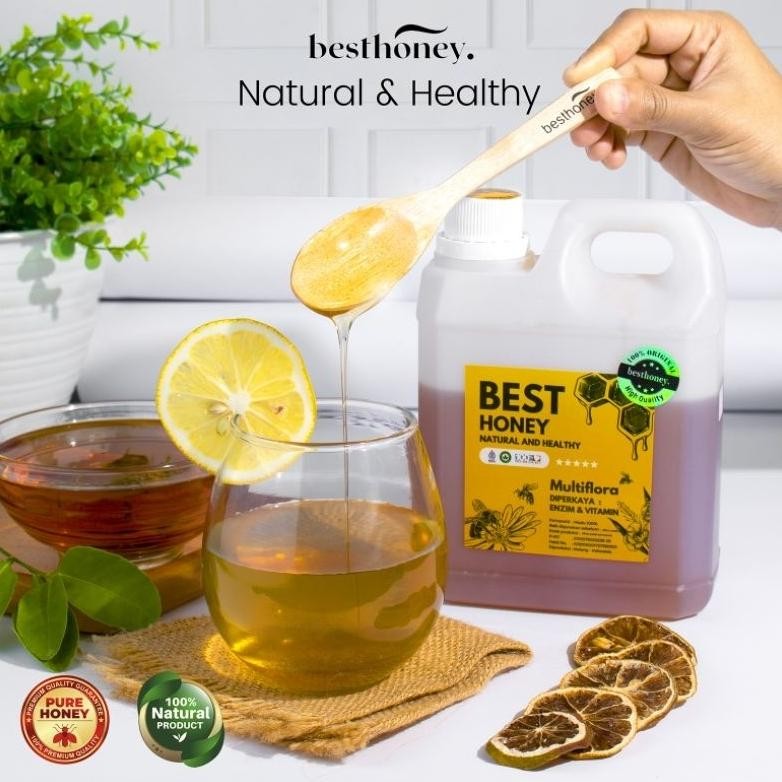 

Best Honey Madu Asli Madu Multiflora Original 1kg