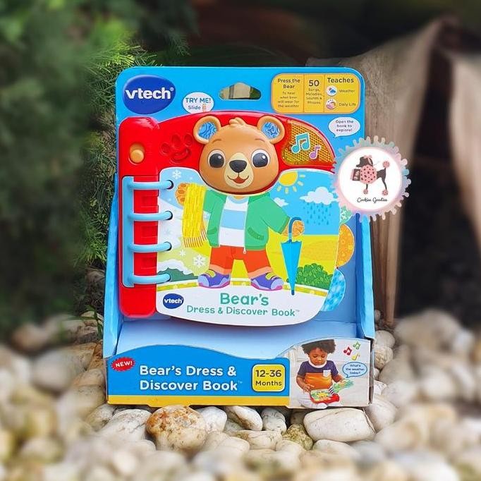 VTech Bear's Dress & Discover Book