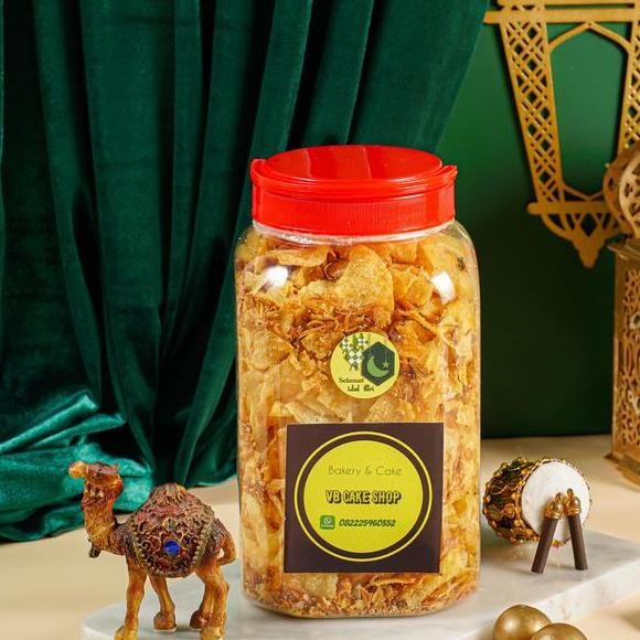 

Keripik Kentang Ebi Bawang Goreng Enak Best Seler