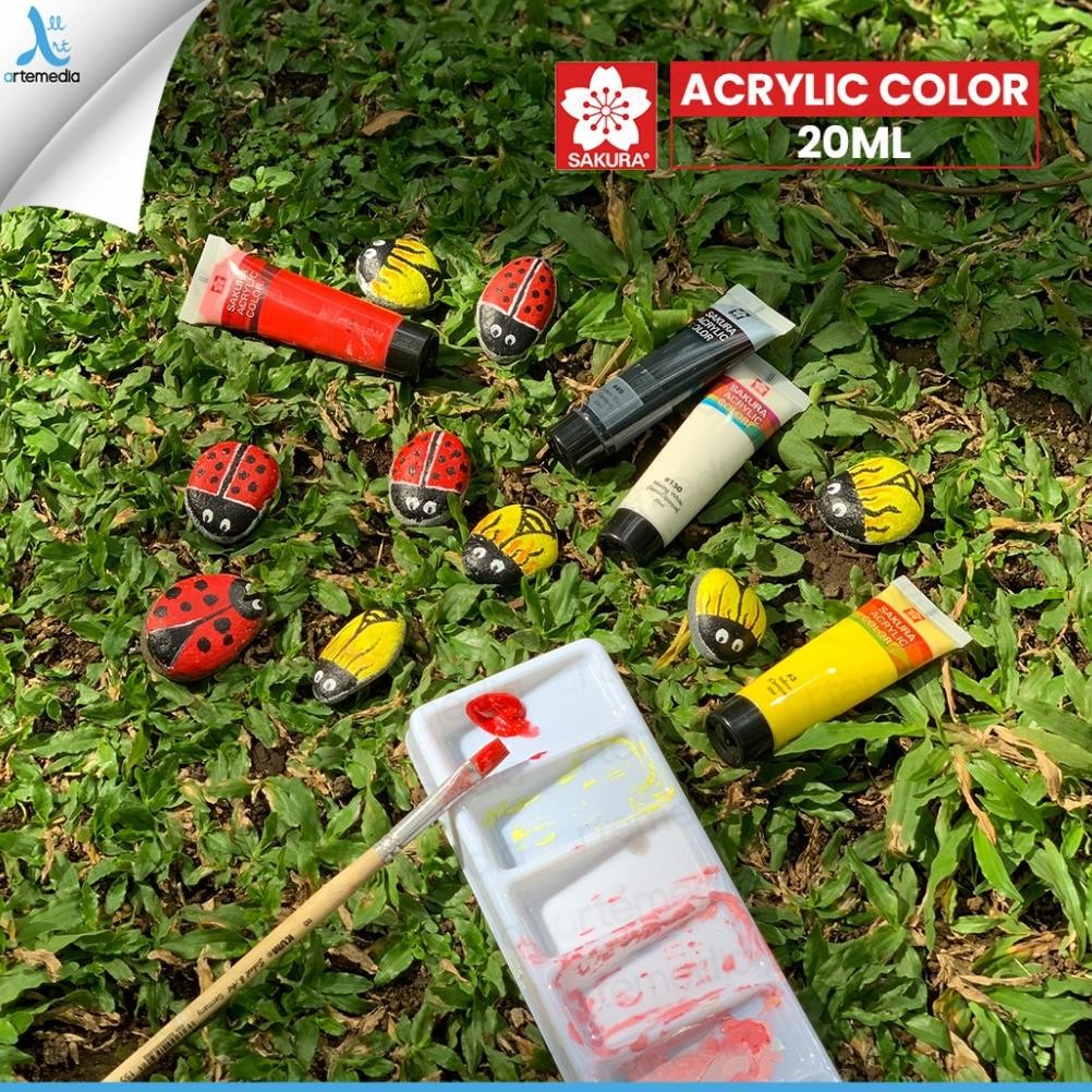 

Sakura Acrylic 20ml Acrylic Color Paint Cat Akrilik - 02/02 Terlaris