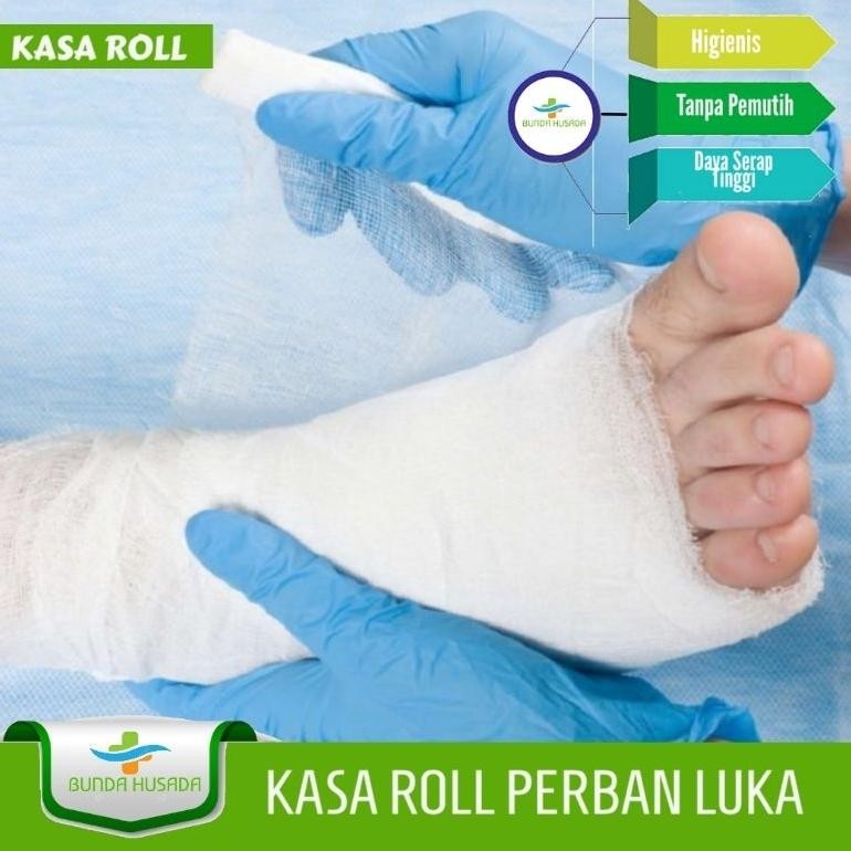 Kasa Gulung Kain Perban Roll Besar 16Cmx38m