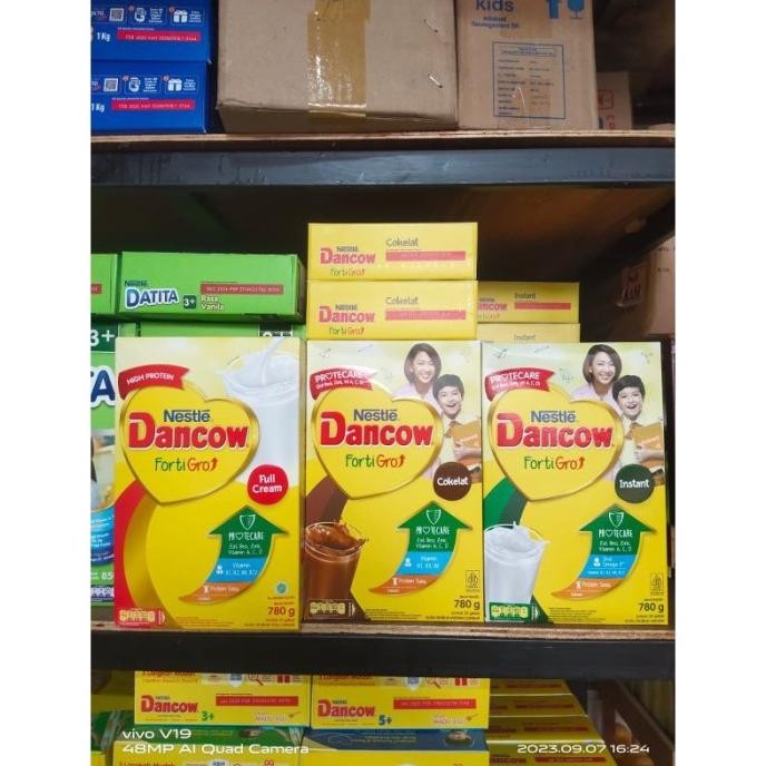 

(Expert) Dancow fortigro t,fullcream,coklat 780 gr